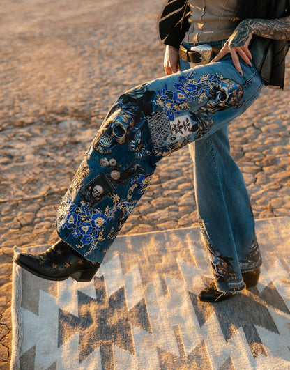 Skull & Snake Jeans