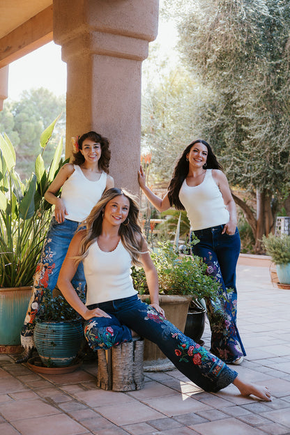 Peacocks in Paradise Jeans