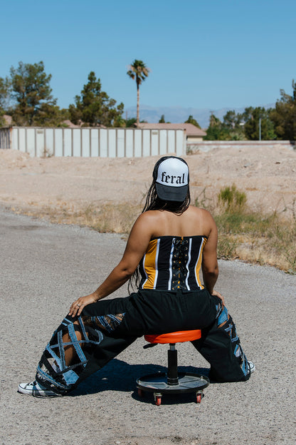Full Monty Urban Black Denim