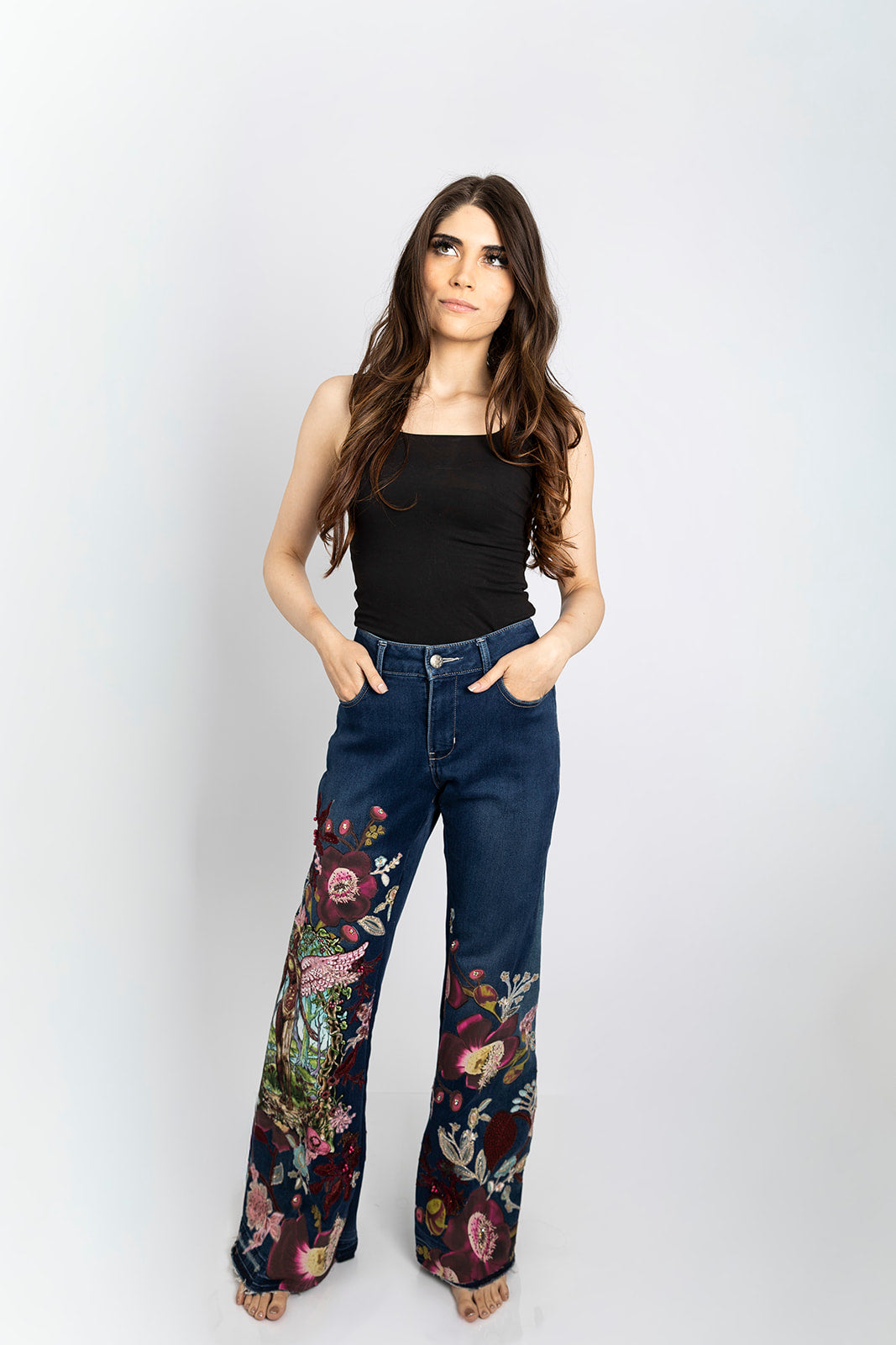Nirvana's Garden Jeans