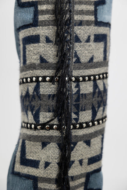 Afghan Fringe Jeans