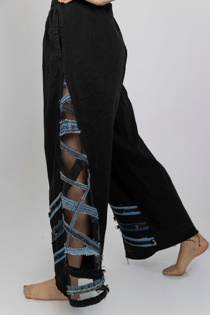 Full Monty Urban Black Denim