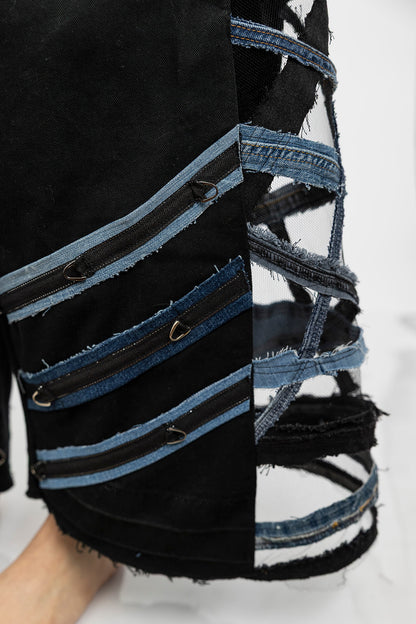 Full Monty Urban Black Denim