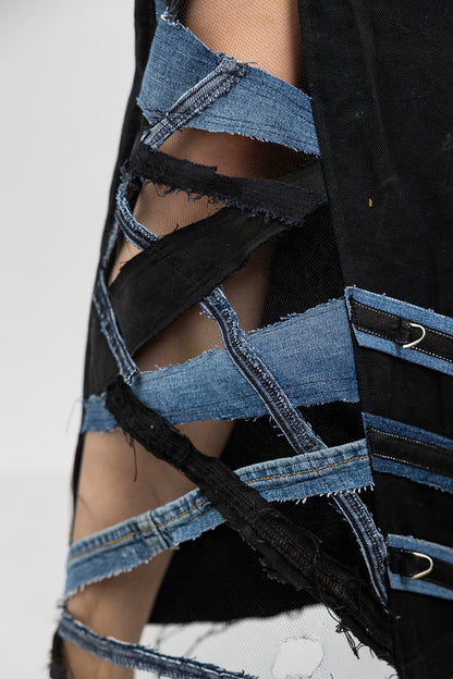 Full Monty Urban Black Denim