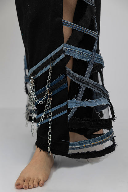 Full Monty Urban Black Denim