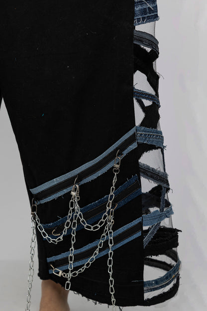 Full Monty Urban Black Denim