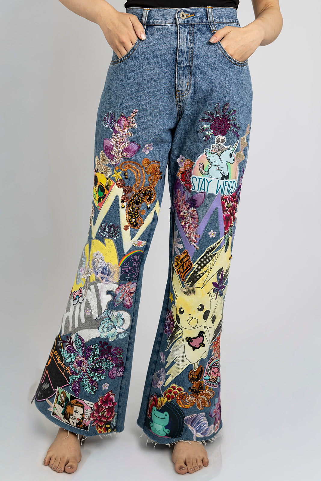 Pikachu Junk-drawer Jeans