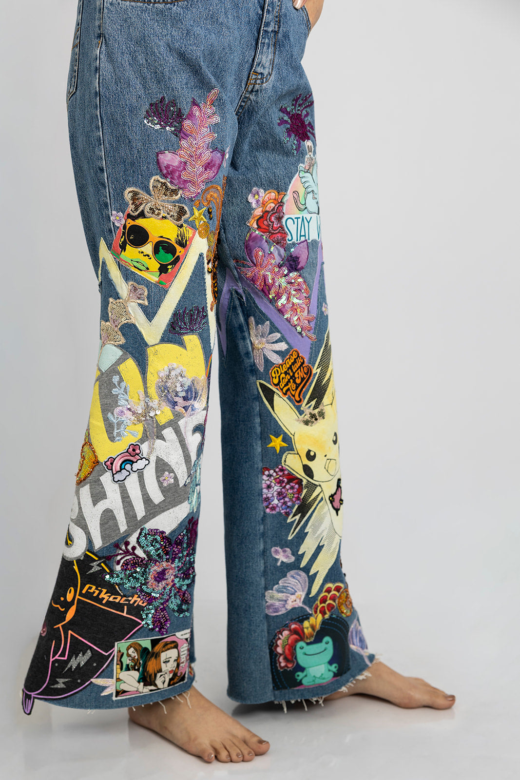 Pikachu Junk-drawer Jeans
