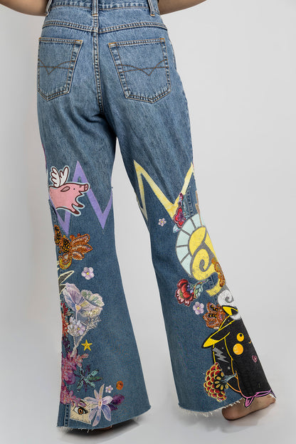 Pikachu Junk-drawer Jeans