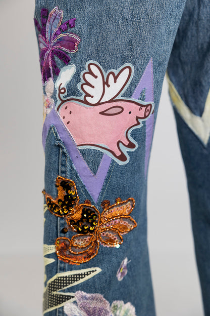 Pikachu Junk-drawer Jeans