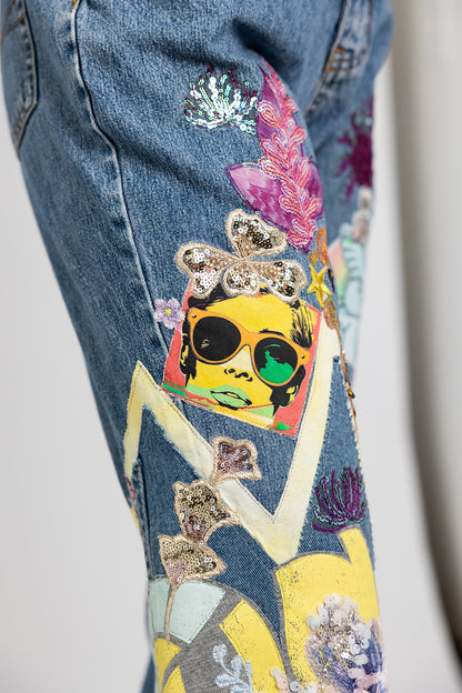 Pikachu Junk-drawer Jeans