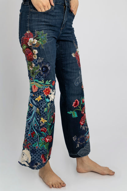 Peacocks in Paradise Jeans