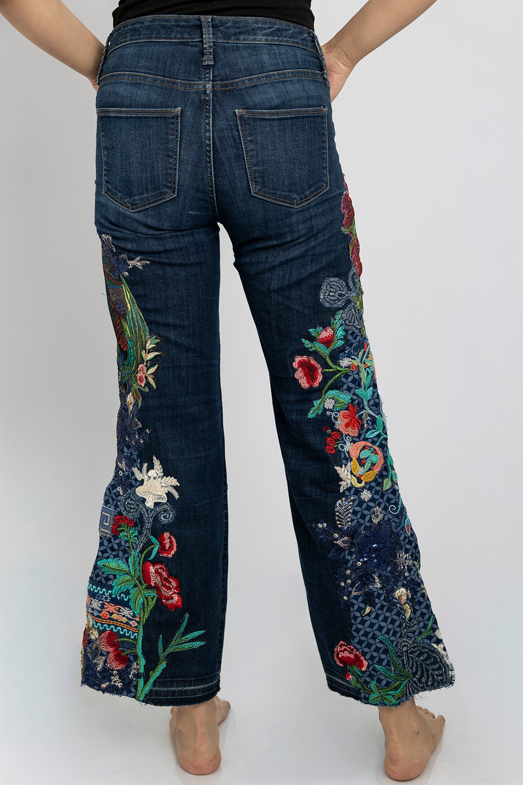 Peacocks in Paradise Jeans