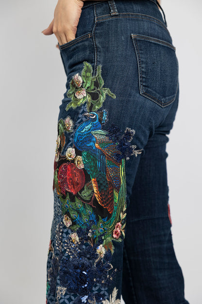 Peacocks in Paradise Jeans