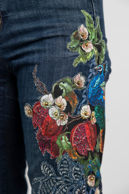 Peacocks in Paradise Jeans
