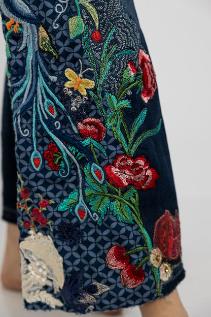 Peacocks in Paradise Jeans