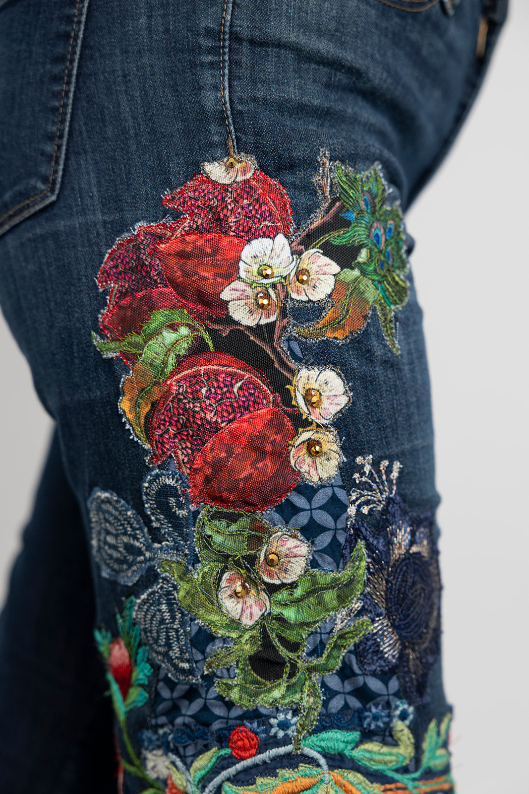 Peacocks in Paradise Jeans