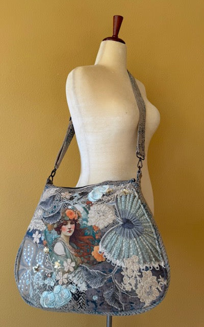 Goddess Bag Collection - Light Blue Freyja Purse