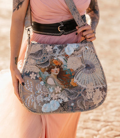 Goddess Bag Collection - Light Blue Freyja Purse