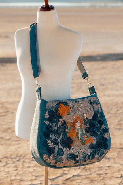 Goddess Bag Collection - Blue Lada Purse