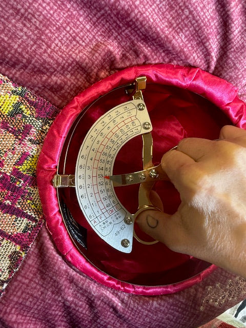 Madhatter Series - Asymmetrical Fiona Tophat in mauve and light chestnut brown