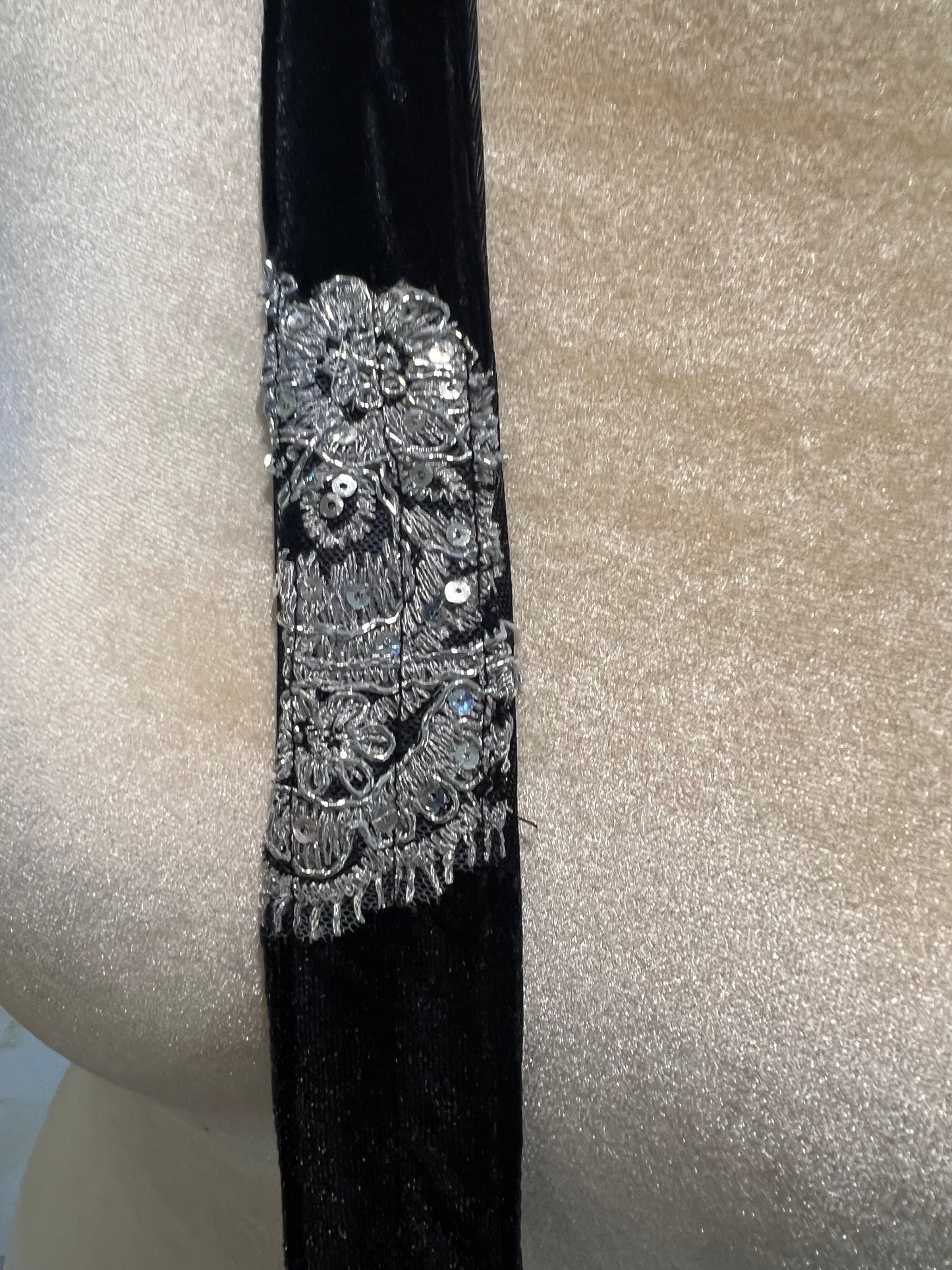 Moon Phase Collection Purse  - Black Velvet Glam Goddess