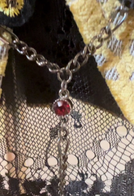 Sequin Heart Mini Skirt