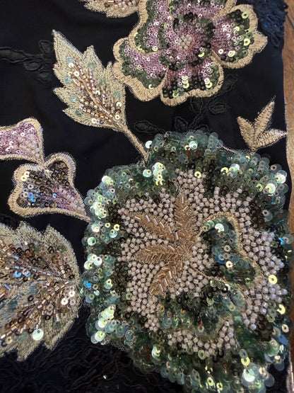 Beaded Tuxedo Pants
