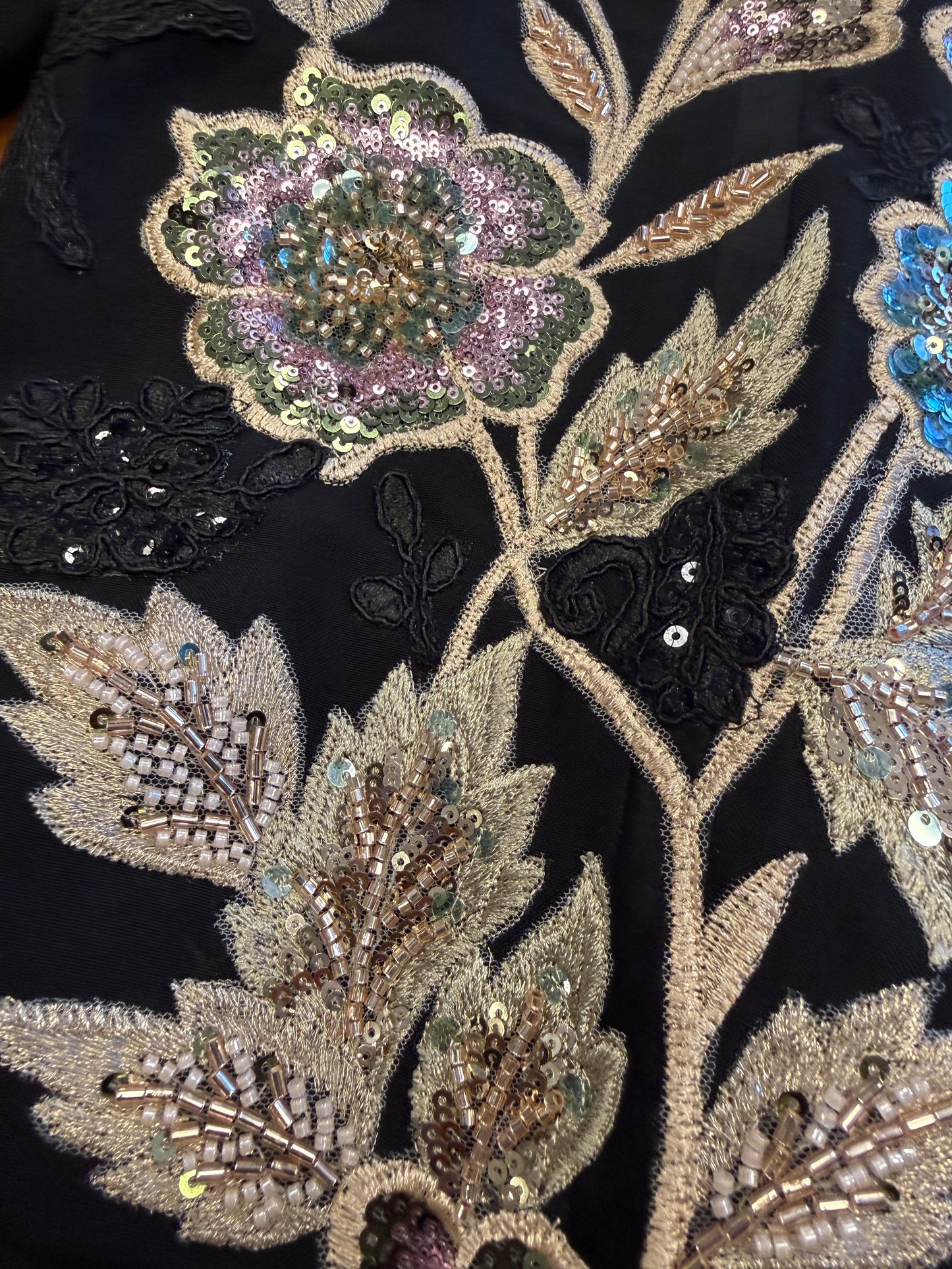 Beaded Tuxedo Pants
