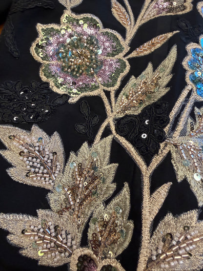 Beaded Tuxedo Pants