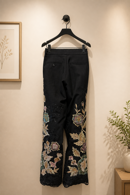 Beaded Tuxedo Pants
