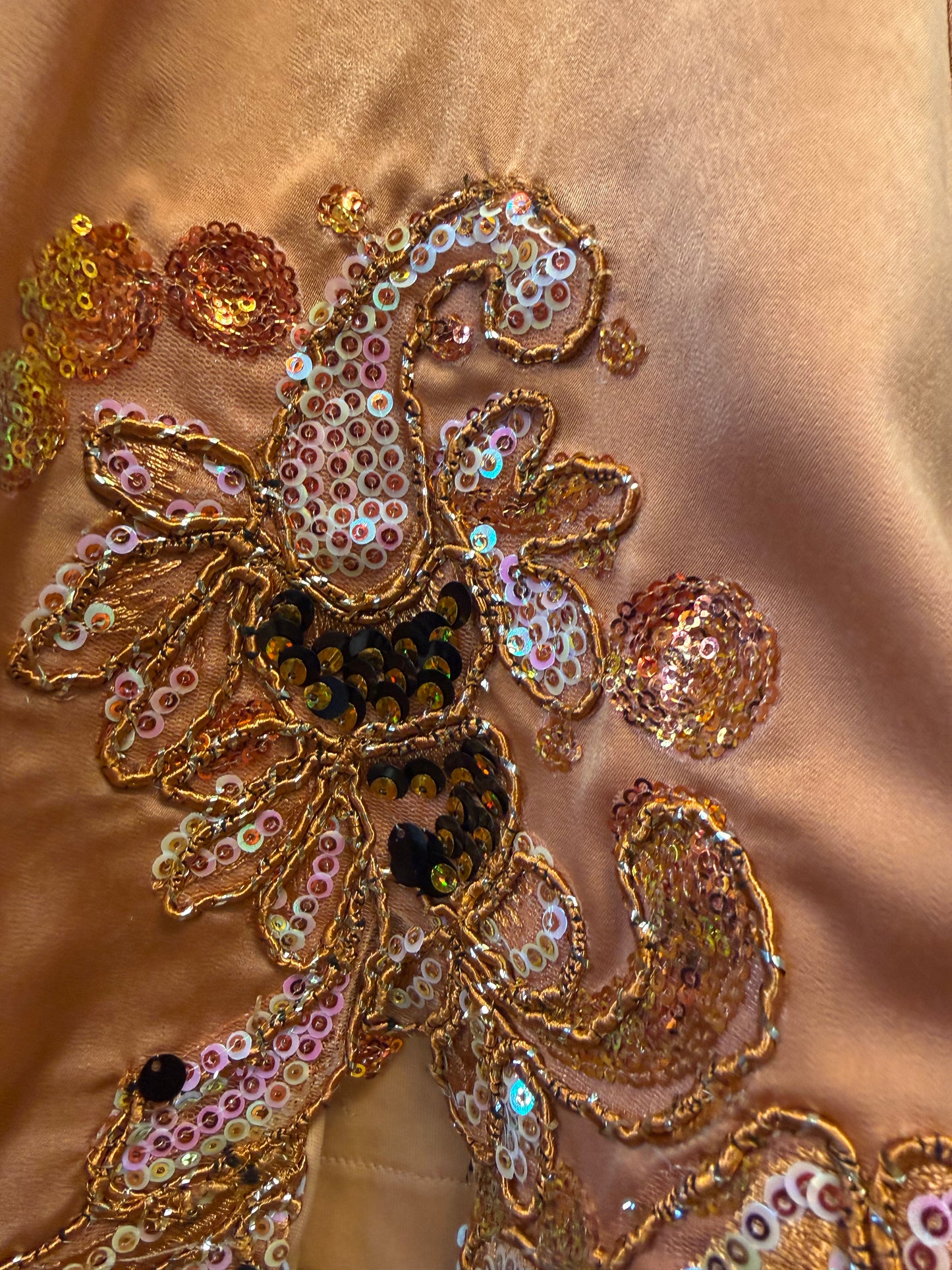 Sequin Kitty Slip Dress