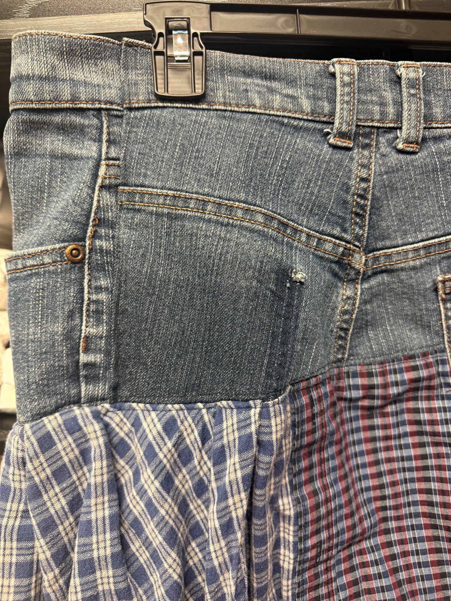 The Whole Plaid Shirt Skirt