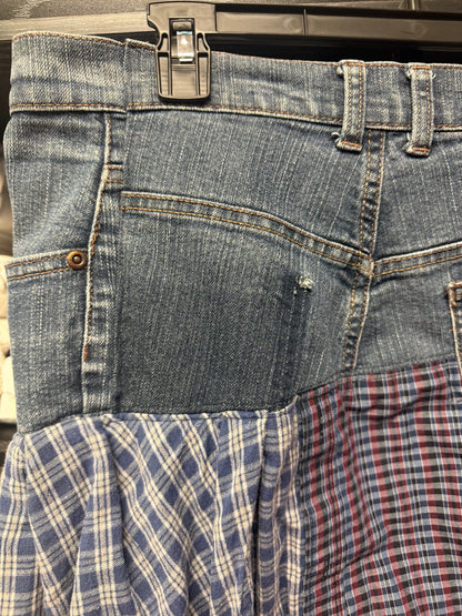 The Whole Plaid Shirt Skirt