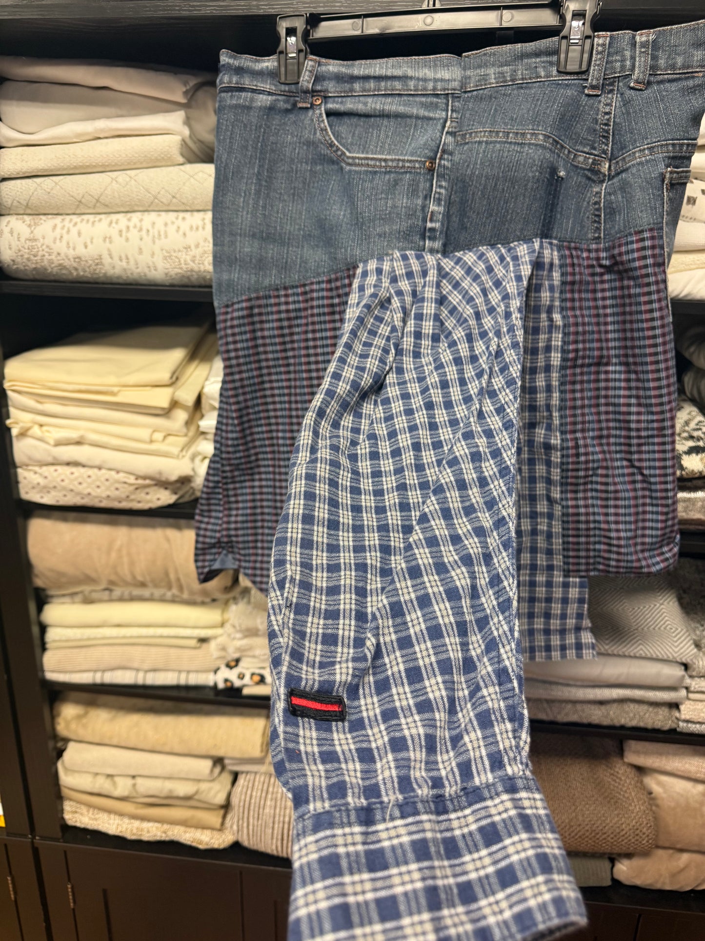 The Whole Plaid Shirt Skirt