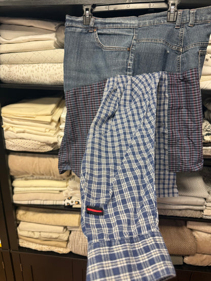 The Whole Plaid Shirt Skirt